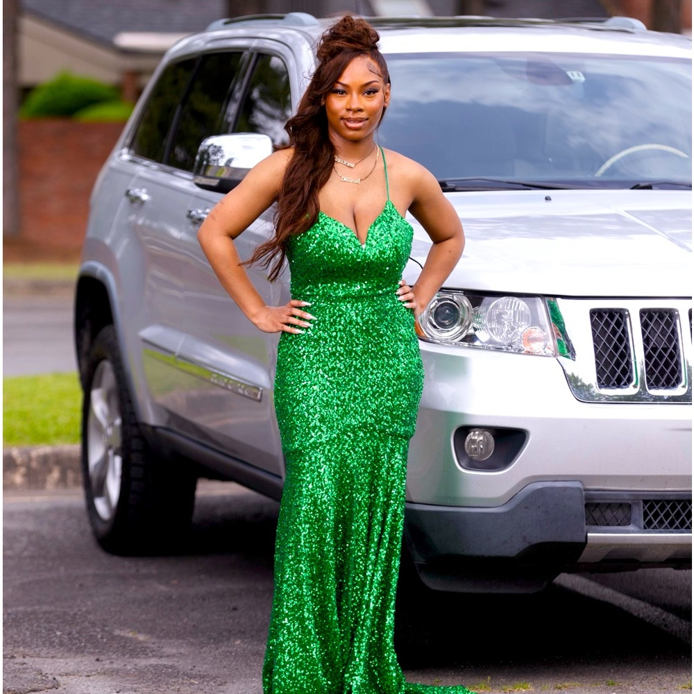 Size 8 Green Prom Dress